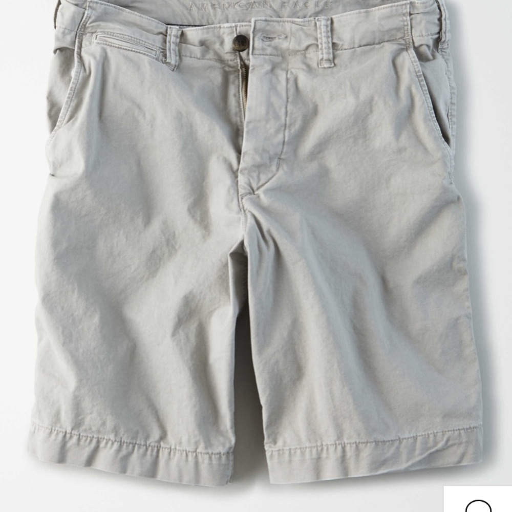 Light gray American Eagle Next Level Flex Shorts